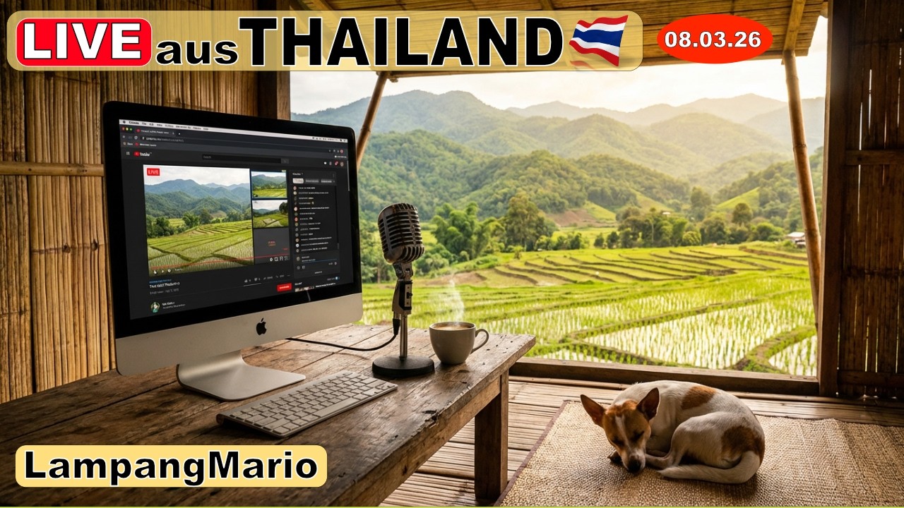 Thailand 🇹🇭 Live aus Lampang / 🌴 Thailand ☀️  mit LampangMario‼️ #thailand #auswandern #lampangmario