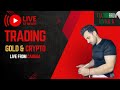 TRADING LIVE GOLD/USD , AND CRYPTO 23/10/2025