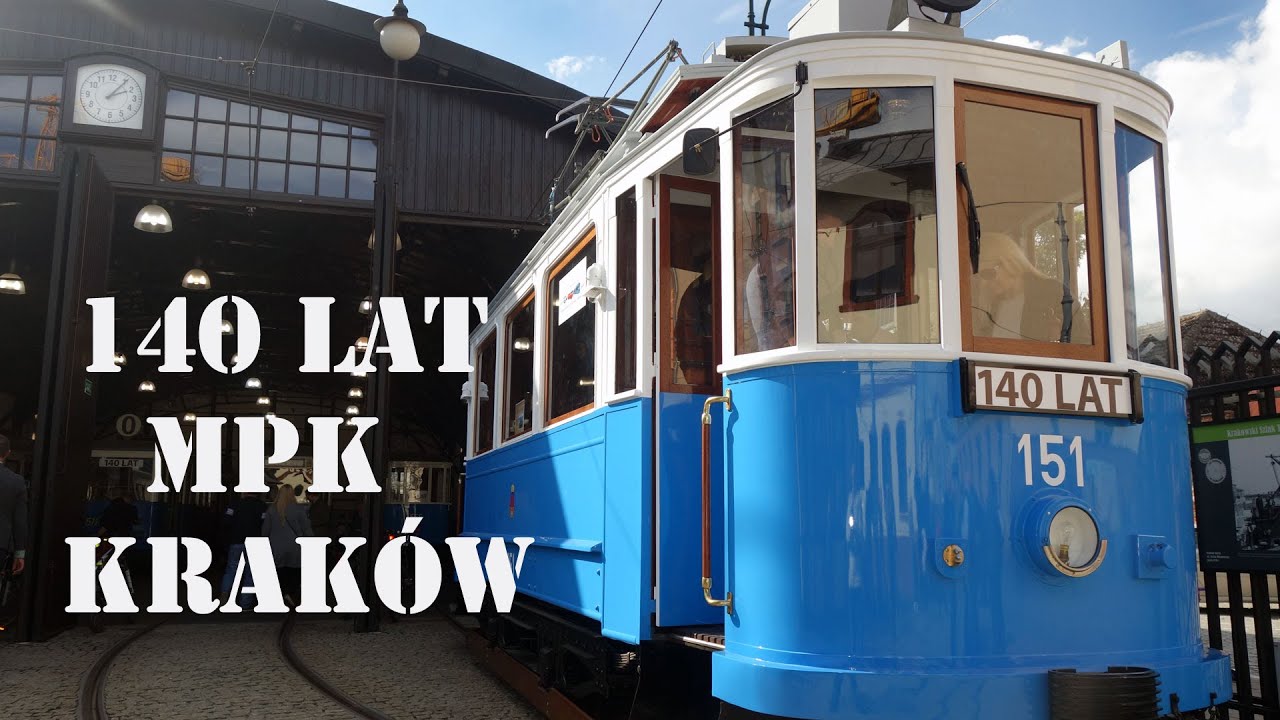 Parada Zabytkowych Tramwajów i Autobusów -140-lecie MPK w Krakowie 27.09.2015