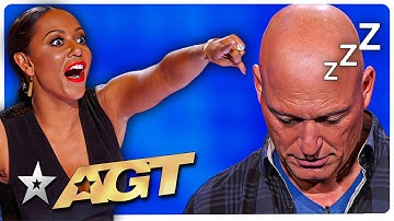 Rechter Howie Mandel raakt GEHYPNOTISEERD bij America