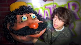 Up-Close With An Abandoned Chuck E. Cheese Animatronic Mask