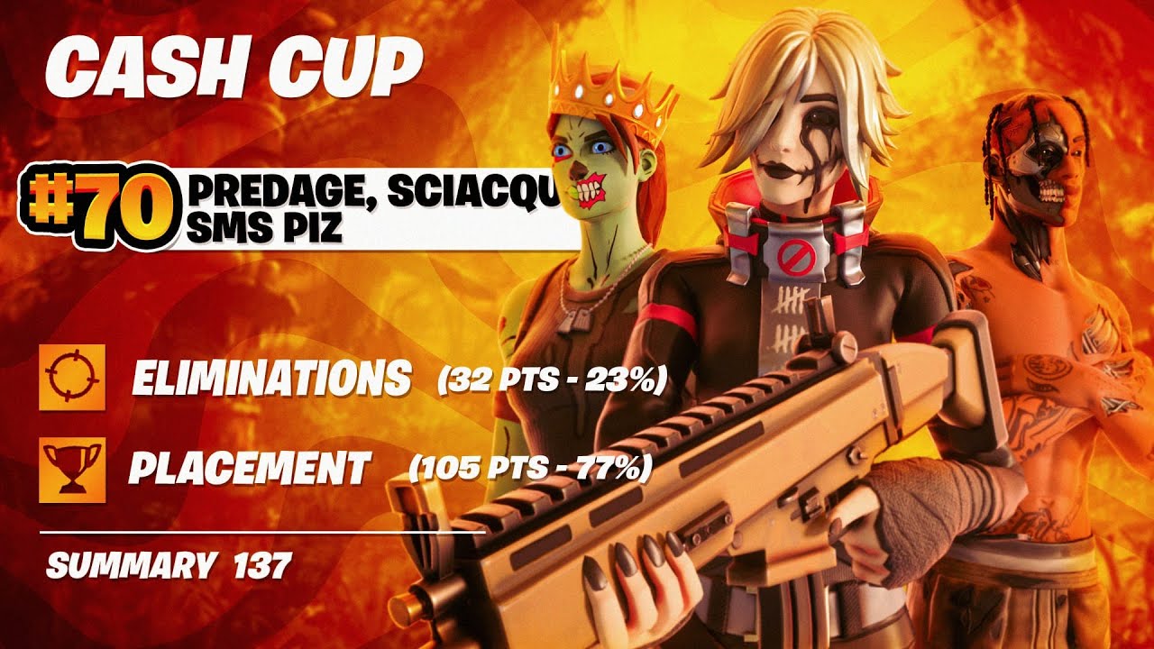 70TH PLACE in the NA TRIO CASH CUP  W/PIZ and SCIACQUA | Predage