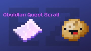 Completing Obsidian Quest Scroll on AETHER SKYBLOCK | Herobrine.org server