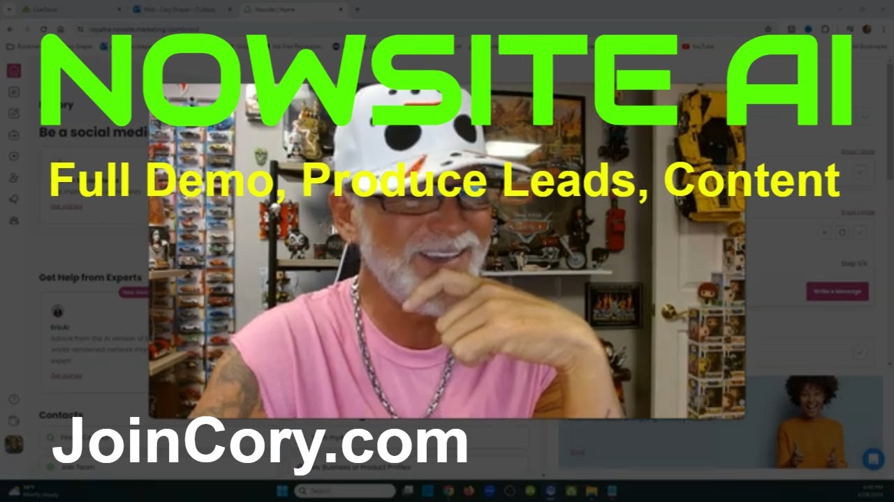 NOWSITE AI: Full Demo, Build Websites, Get Leads, Send Emails