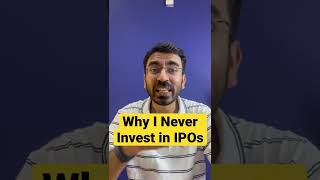 Why I will never invest in IPOs