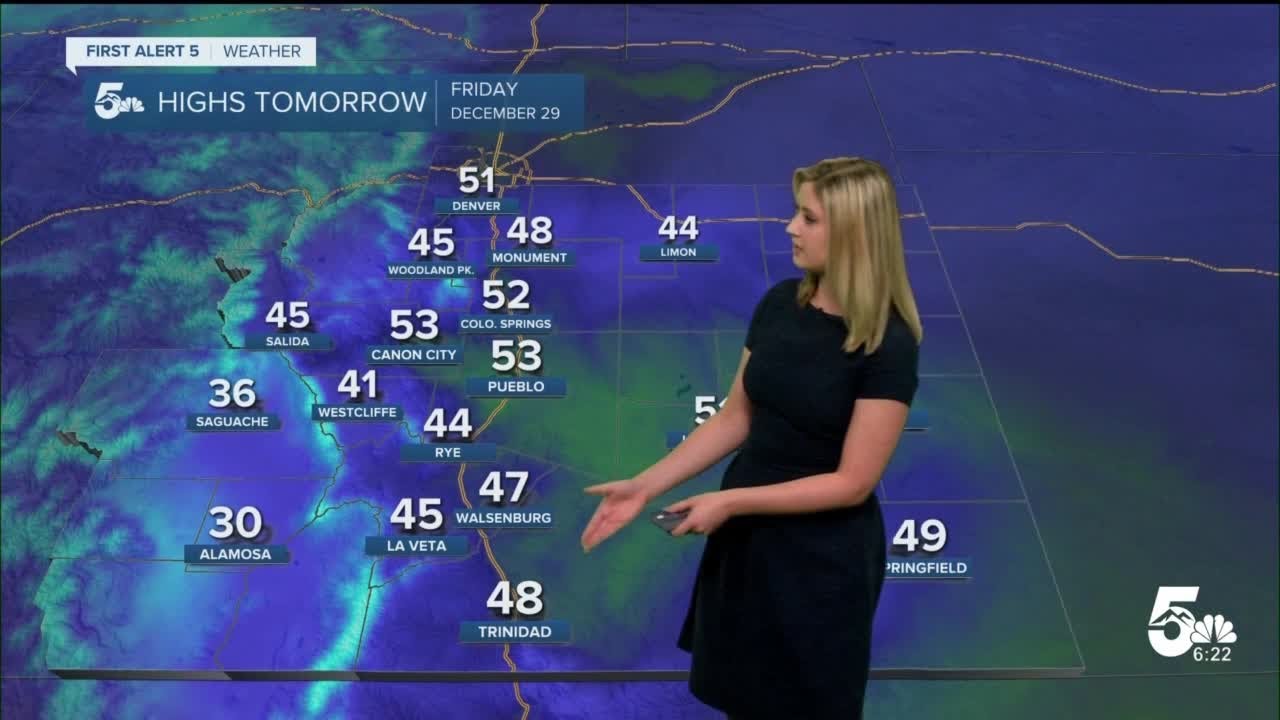 Sunshine and warmer than average temperatures on Friday in southern ...