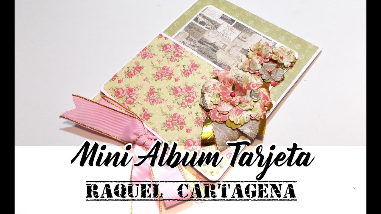 Mini Album Tarjeta Sweet Paris Dovecraft DIY FACIL scrapbooking