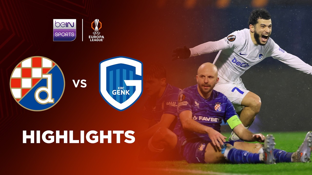 Dinamo Zagreb 1-3 Genk | Europa League 25/26 Match Highlights