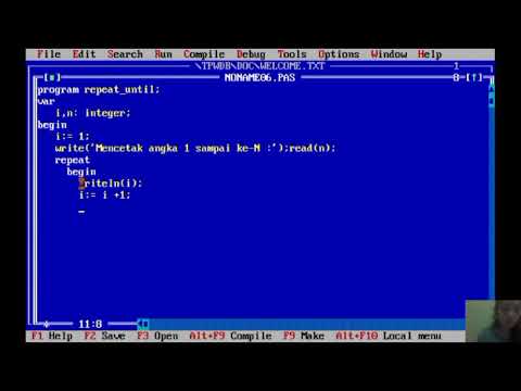 Contoh Program Pascal " Repeat Until"