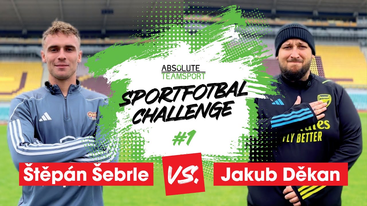 Štěpán Šebrle vs. Jakub Děkan vs. HELIUM !!! Absolute Teamsport Sportfotbal Challenge #1