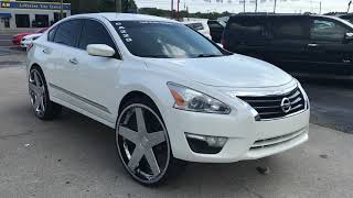 My boys Altima on 28’s 🔥🔥🔥 Content