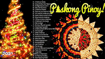 Traditional Tagalog Christmas Songs 2021 With Lyrics 🌲 Nonstop Tagalog Christmas Songs OPM Lyrics