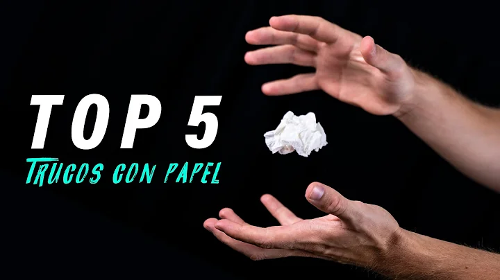 Aprende 5 TRUCOS de MAGIA con PAPEL - Julio Ribera