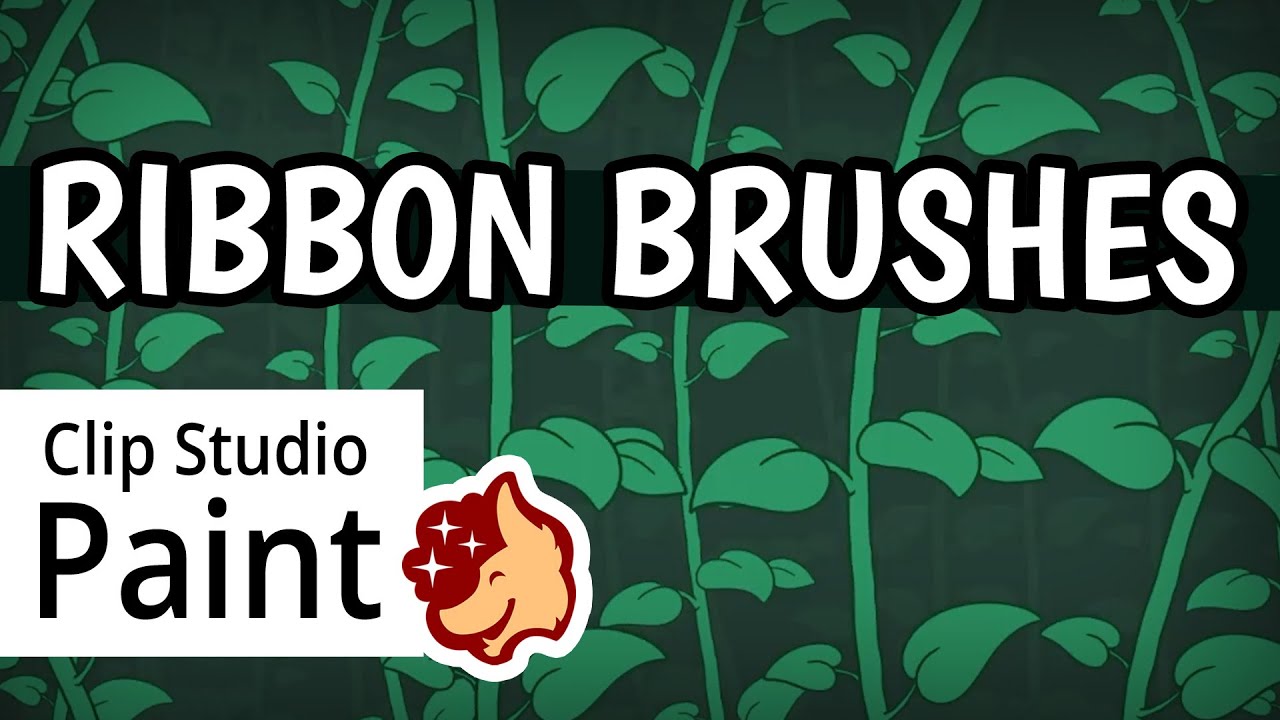 Fix Those Ribbon Brushes! Clip Studio Paint Tutorial