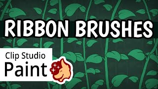 Fix Those Ribbon Brushes! Clip Studio Paint Tutorial