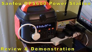 Sanfou OBS 600 Portable Power Station Review - 576Wh 600W/1200W Peak Pure Sine Wave Inverter! by Russell Platten 475 views 10 months ago 13 minutes, 54 seconds