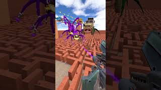 We Found Rumi McQueen Huggy CAR EATERS in Maze GMod