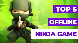 top 5 ninja  offline games for android || best offline ninja games under 100 mb #ninjagames