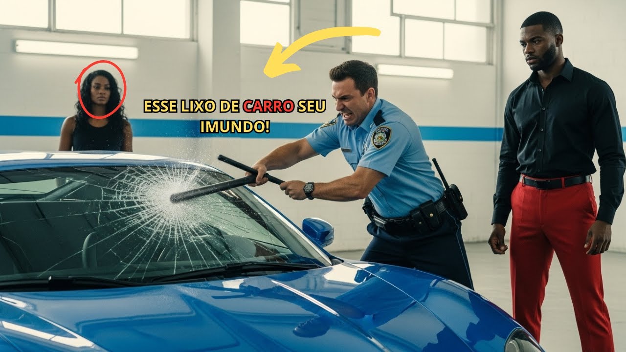 Policial racista quebra supercarro de um promotor de justiça e agora ele vai pagar caro por isso.