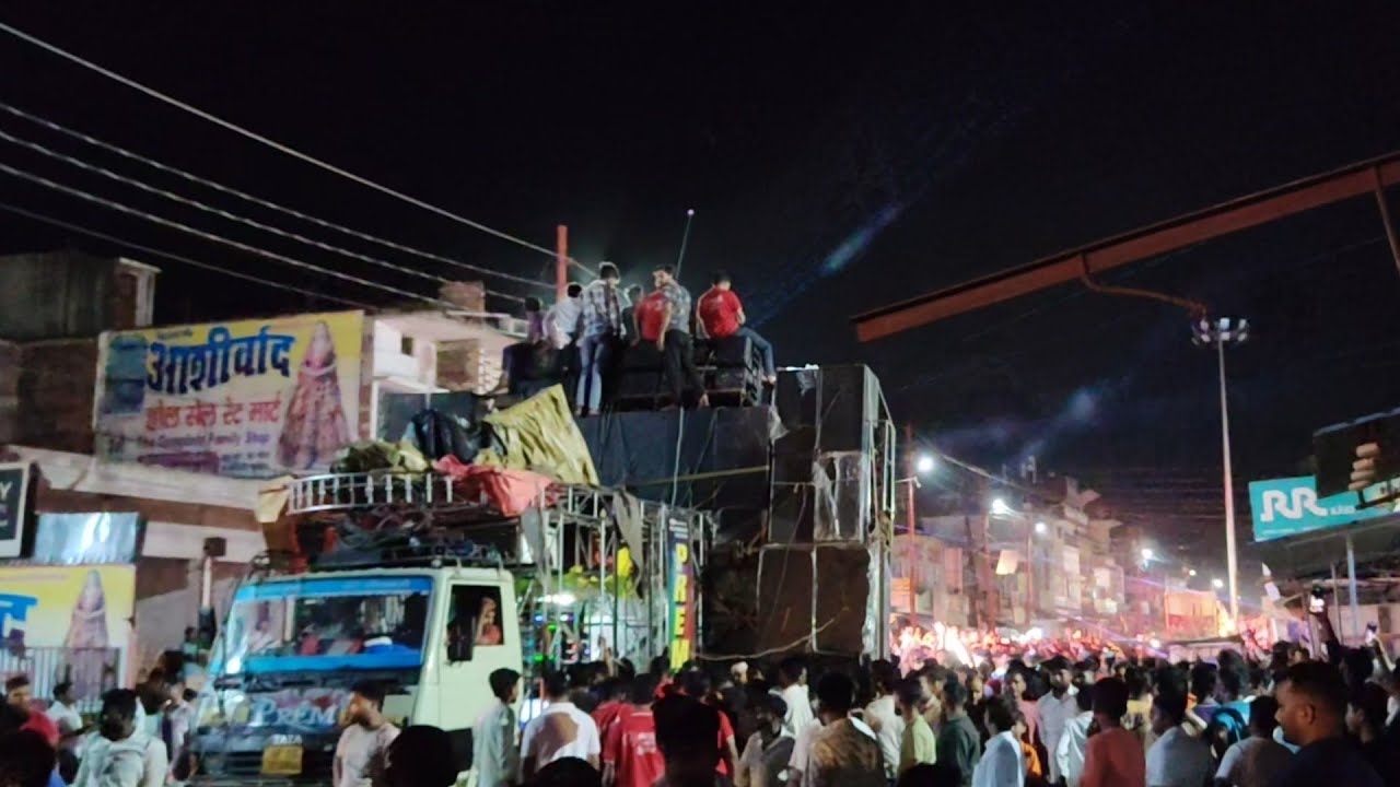 Prem Dj Mau के सेटअप पर लाखों लोगों की भीड Hata Kushinagar 