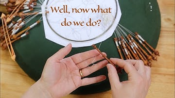 How to Change an Empty Lace Bobbin