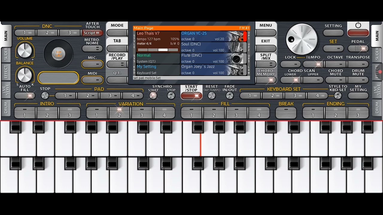 Lam lev khmer style organ mobile V7 PhuK style new