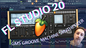 FL Studio 20 - GMS - Groove Machine Synthesizer - Synth plugin - Tutorial in italiano 036