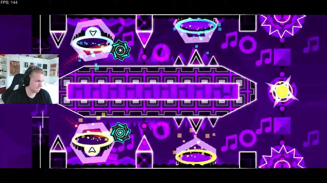 Windy Landscape by WOOGI1141 100% [MY 1ST INSANE DEMON] Geometry Dash