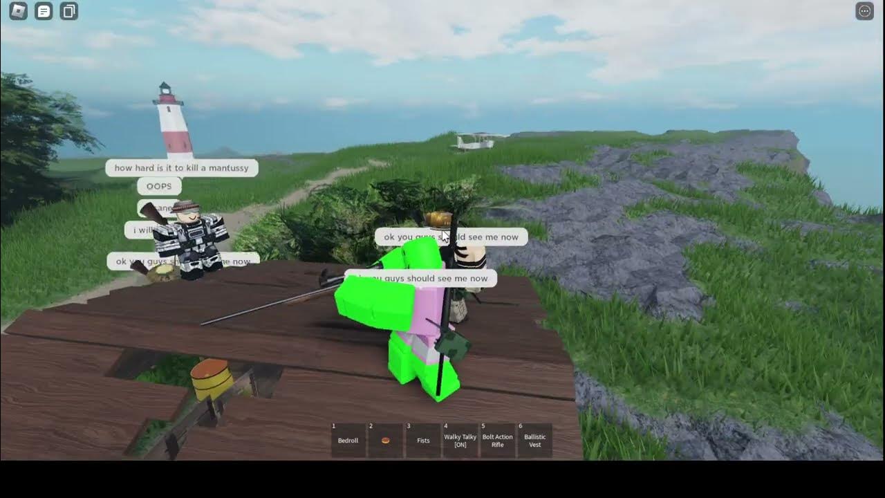 [ROBLOX - ISLE] Beating mantis with tier 1 guns only. [modded] - YouTube