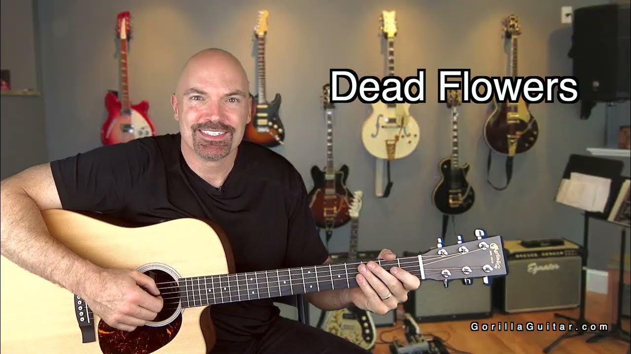 Song Dead Flowers Guitar Studio 1 HD 1080p YouTube