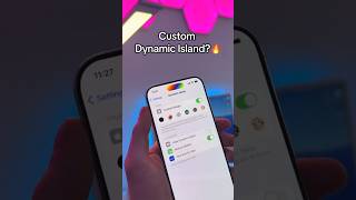 📱 Customize your iPhone's dynamic island! #tech #trending #techtok #apple #iphone #notch #customized