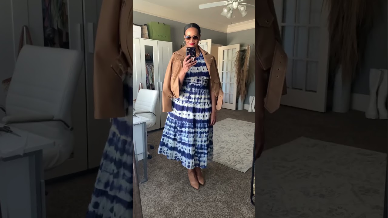 Transitioning a Summer dress to Fall