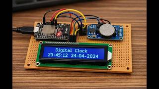 Esp32 Digital Clock With Ds1302 Rtc Module