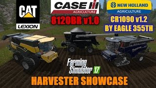 Farming Simulator 17 - Harvester Showcase Cat Lexion, New Holland, Case IH 'Mod Review' Farming Simulator 17 - Harvester Showcase Cat Lexion, New Holland, Case IH 'Mod Review'