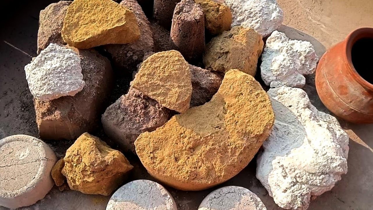 3in1 Series 7/15🤎💛🤍Dusty Crispy crunchy Chunks Crumbling Asmr 