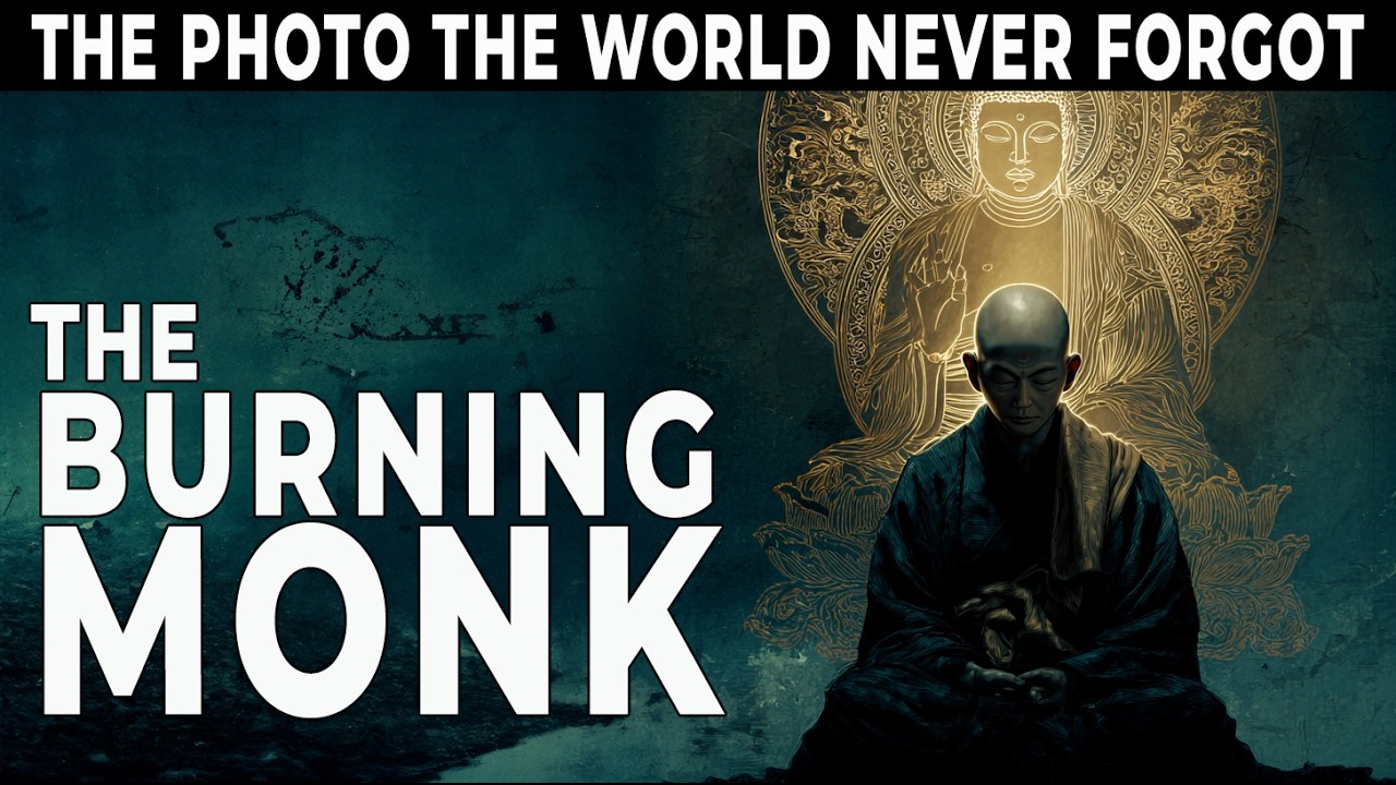The BURNING MONK: Buddhism's Most Controversial Protest - YouTube