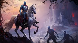 Grim Soul - Luck Potion Vs Fallen Knight, dead village, broken cart and wandering merchant