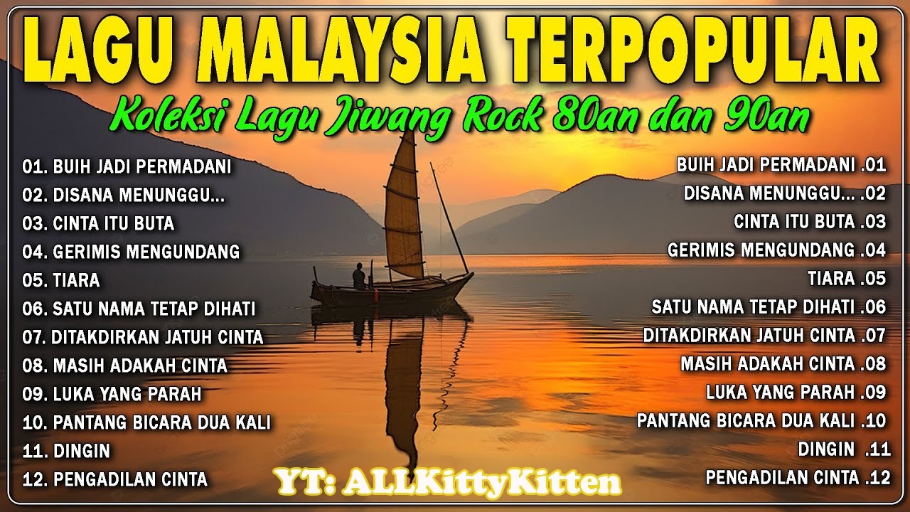 Lagu Malaysia Terpopuler Full Album Tanpa Iklan 🥰