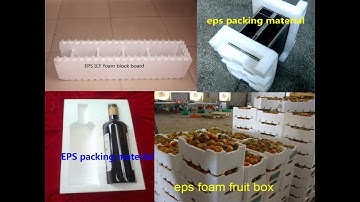 EPS Foam Packing Box Making Machine,  EPS Plastic Packaging Box Production Line