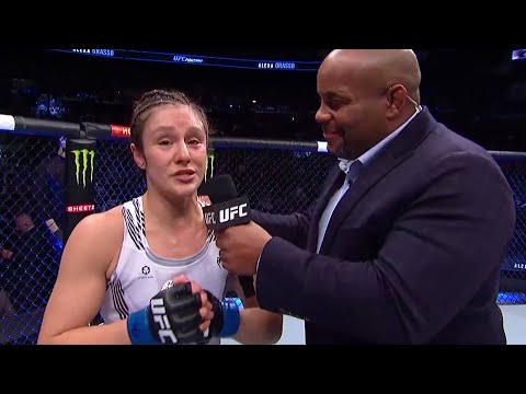 Alexa Grasso Octagon Interview | UFC Columbus