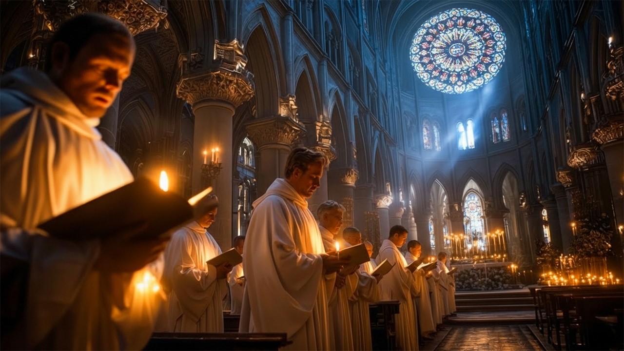 🕊️ Григорианские песнопения исцеления – священная музыка для обретения внутреннего покоя (432 Гц)