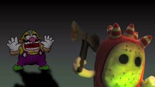 Wario dies after opening an odd door.mp3