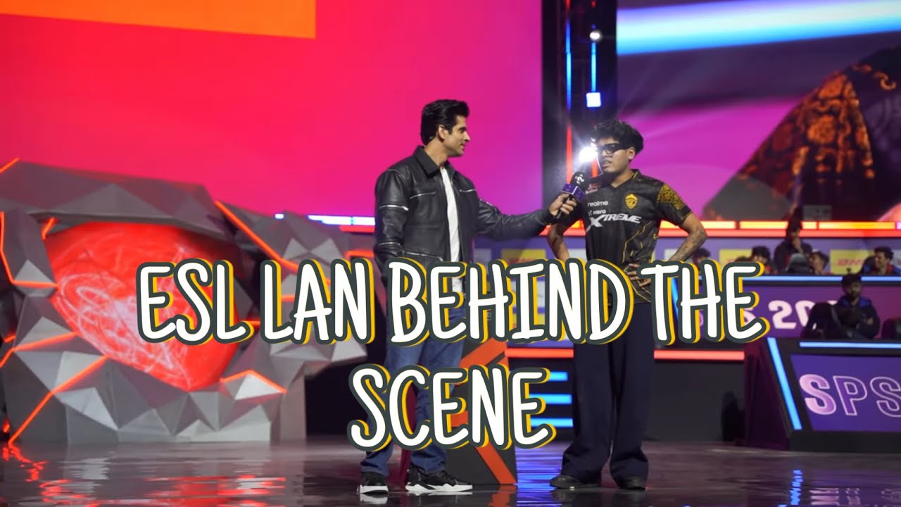 Behind the Scenes | Esl Lan vlog | Nodwin | Godlike 🥰 ...