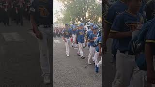 Desfile inaugural del torneo Pre-mundial de la Pony Béisbol en Yaguate San Cristóbal