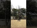 公園でパンチングボール