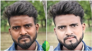 Snapseed Skin White Editing