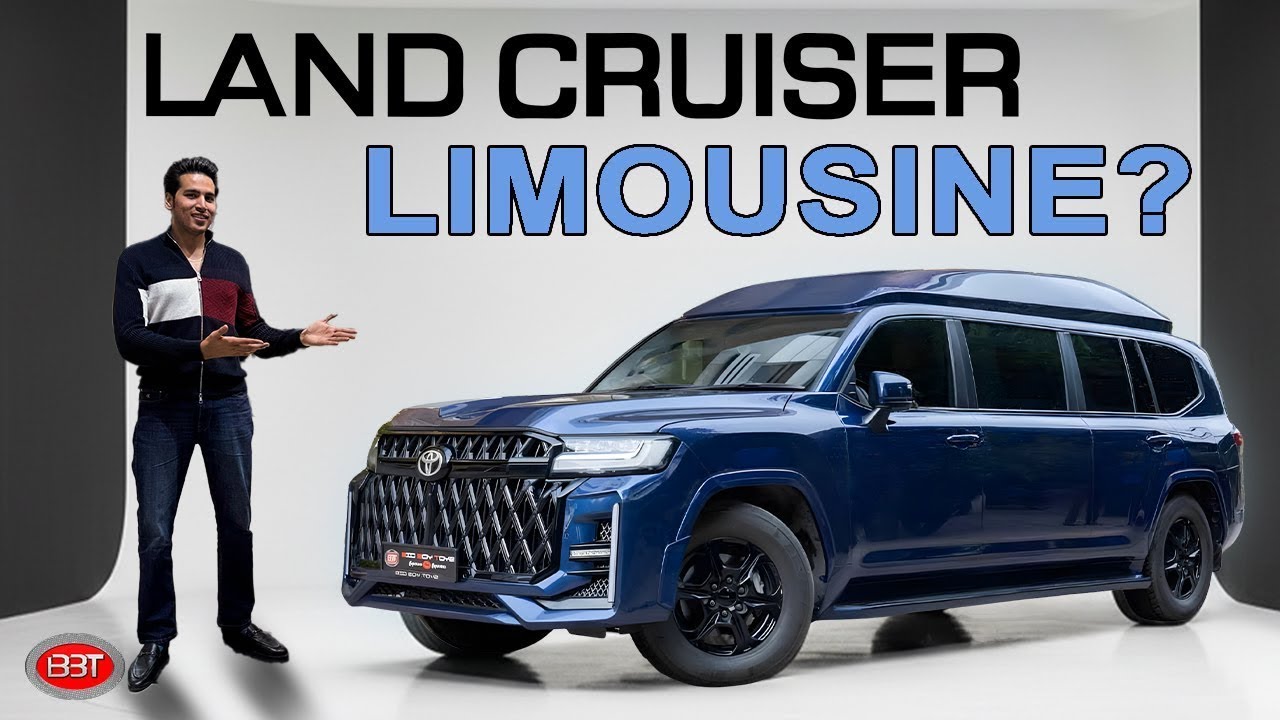 Единственный лимузин Land Cruiser в Индии | Toyota LC300