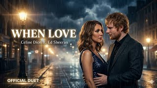 Celine Dion ft Ed Sheeran - When Love Remains ( Official Fan-made Music) Deeply Emotional Love Song