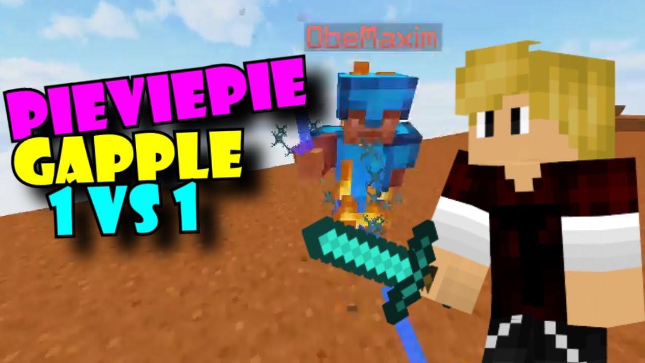 PIEVIEPIE GAPPLE 1 VS 1 TEGEN OBEMAXIM!