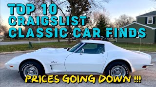 TOP 10 Craigslist Cars For Sale By Owner - Prices going down !